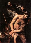 VALENTIN DE BOULOGNE, Crowning with Thorns a